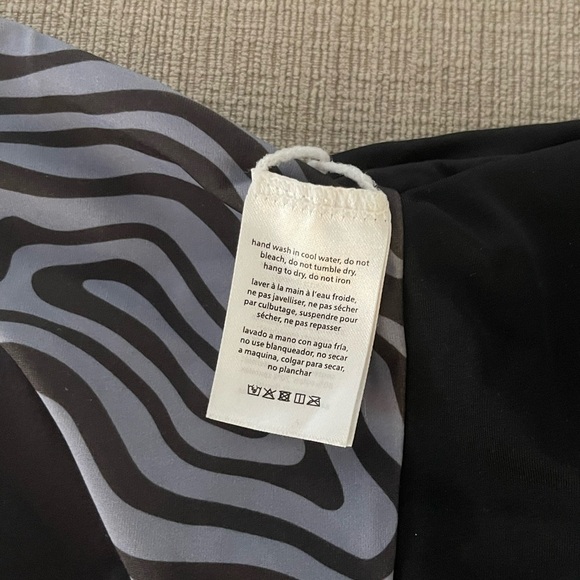 Onia Printed Color-block Bikini - Picture 3 of 5